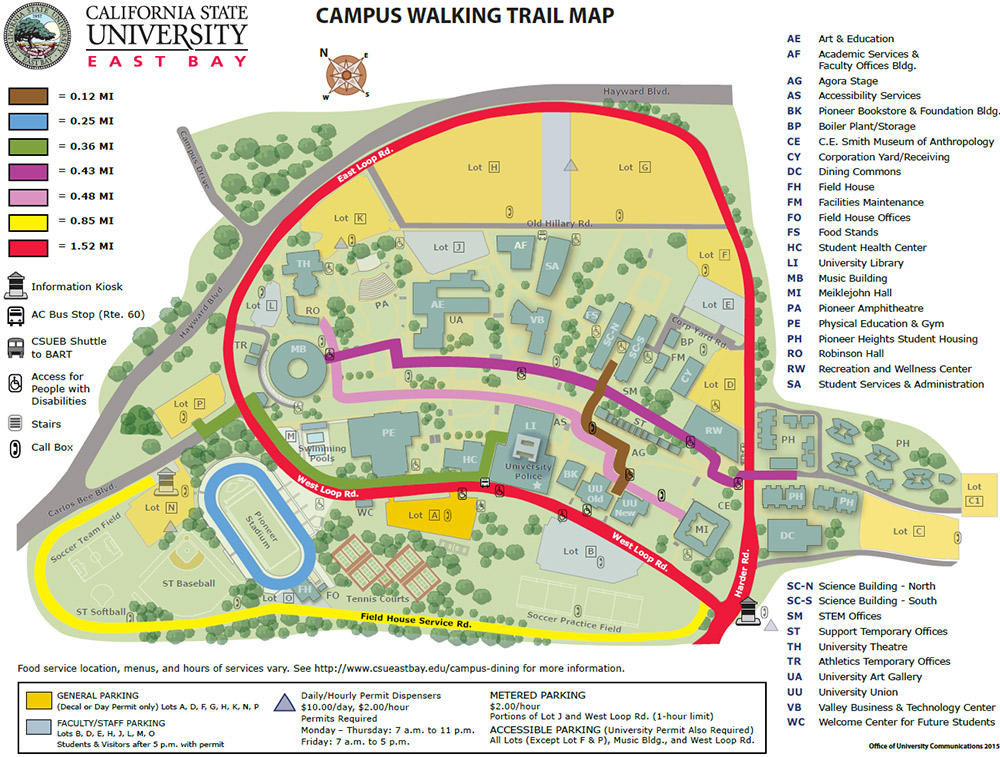 Campus Walking Map