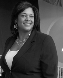Head shot of Dawn Ellerbe, assistant athletic director at CSUEB and Olympian