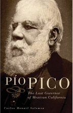 Book cover showing head shot of Pio Pico.