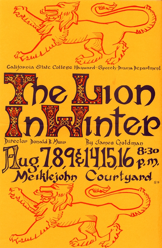 The Lion in Winter flyer