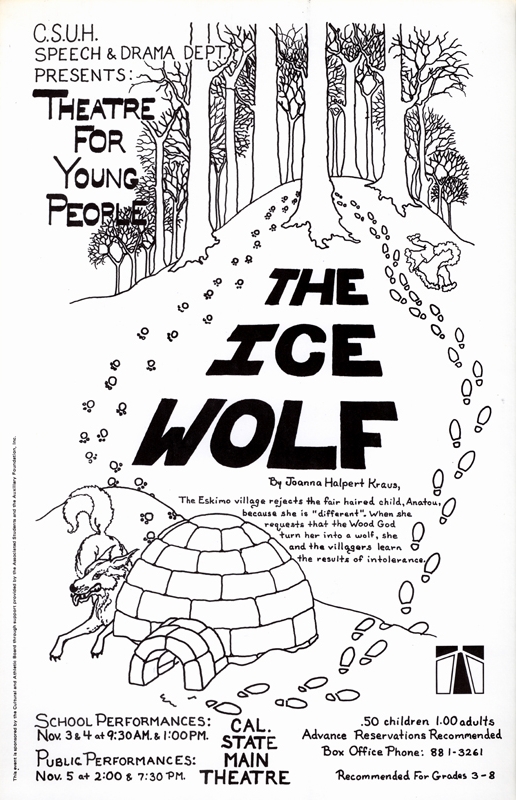 The Ice Wolf flyer