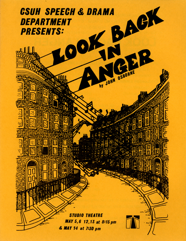 Look Back In Anger flyer