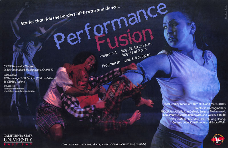 Publicity for Performance Fusion 