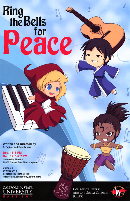 Publicity for Ring the Bells for Peace