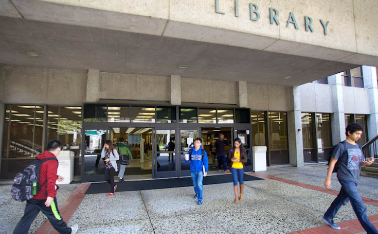 CSUEB library building