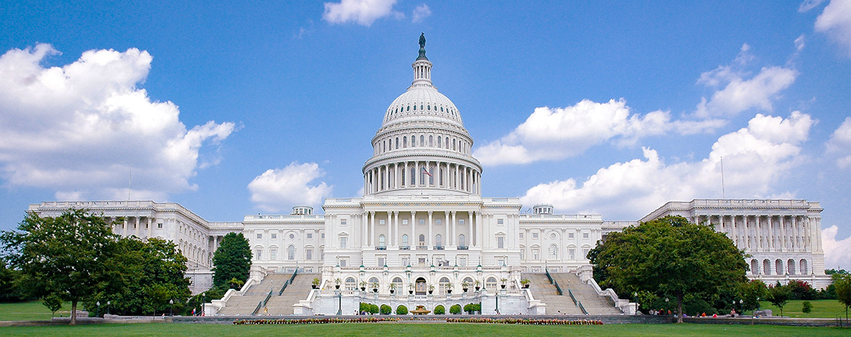 U.S. capitol building in Washington, D.C.