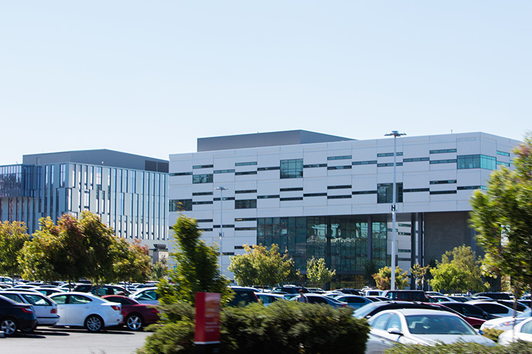 View of Student and Faculty Support building