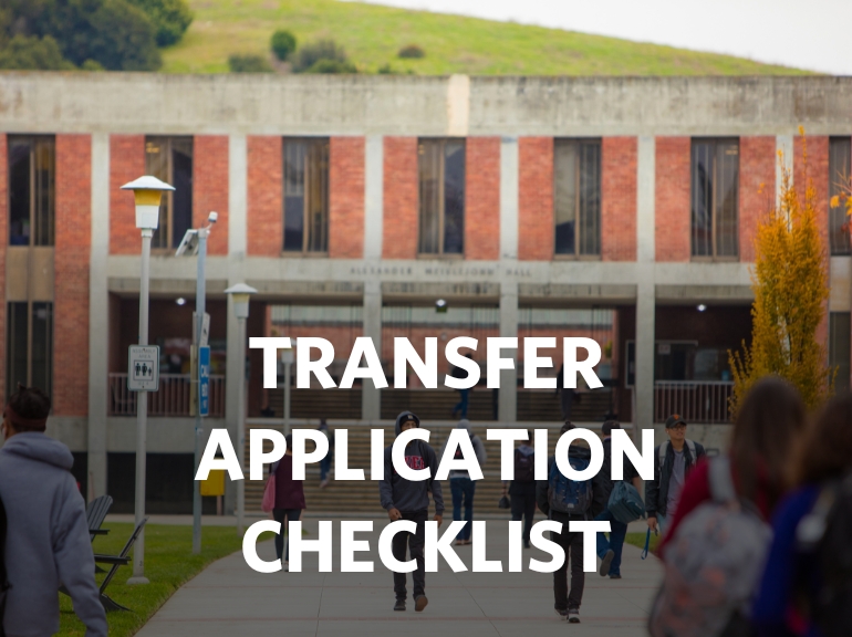 Transfer Application Checklist
