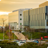SA and vbt buildings from across the parking lot