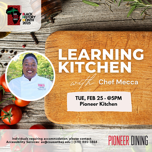 Learning Kitchen with Chef Mecca