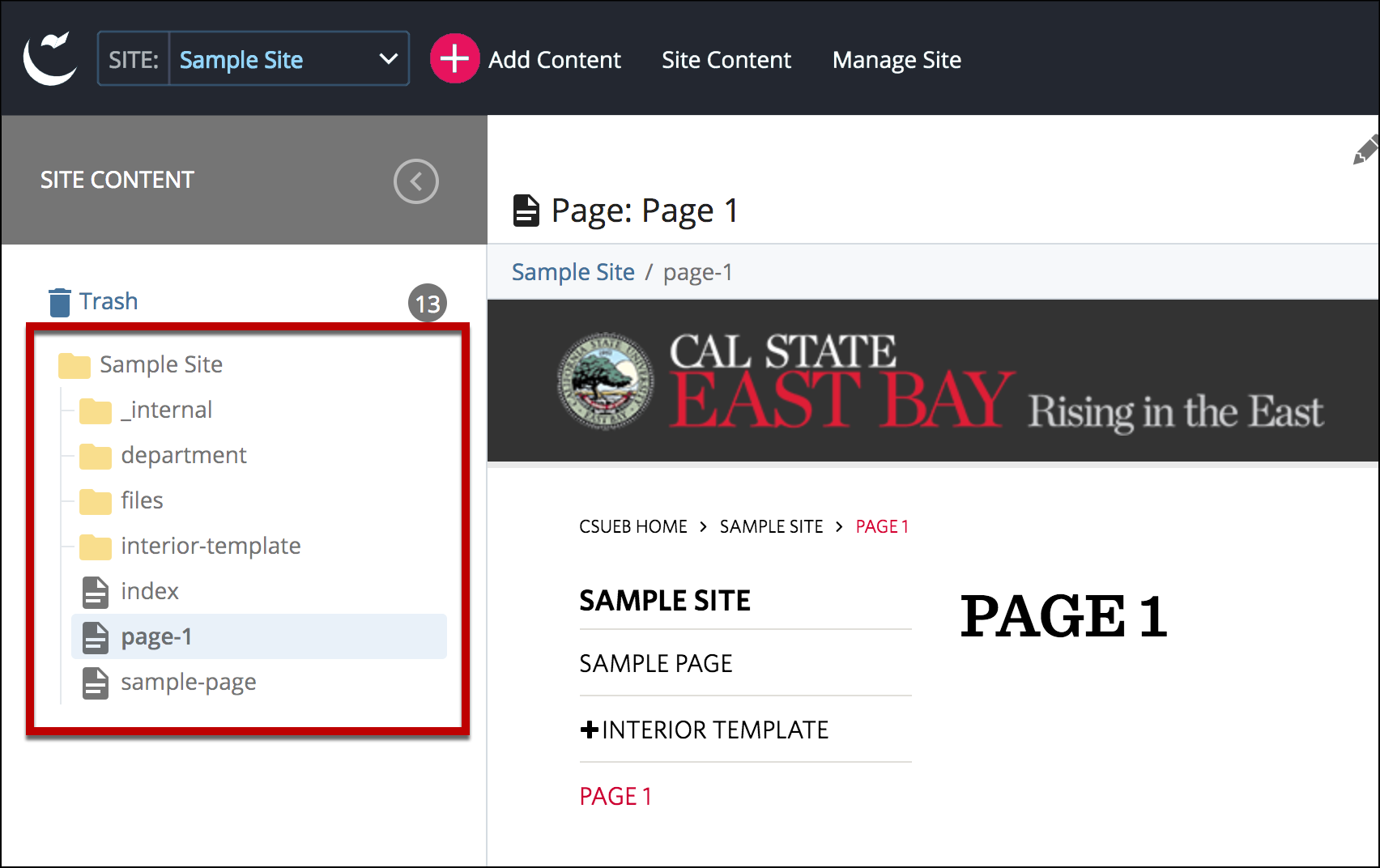 select asset from left asset tree