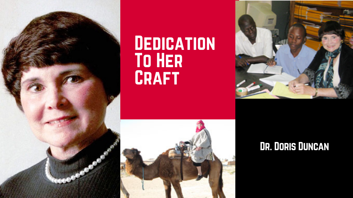 Doris Duncan, PhD, Presented with the Albert Nelson Marquis Lifetime Achievement Award