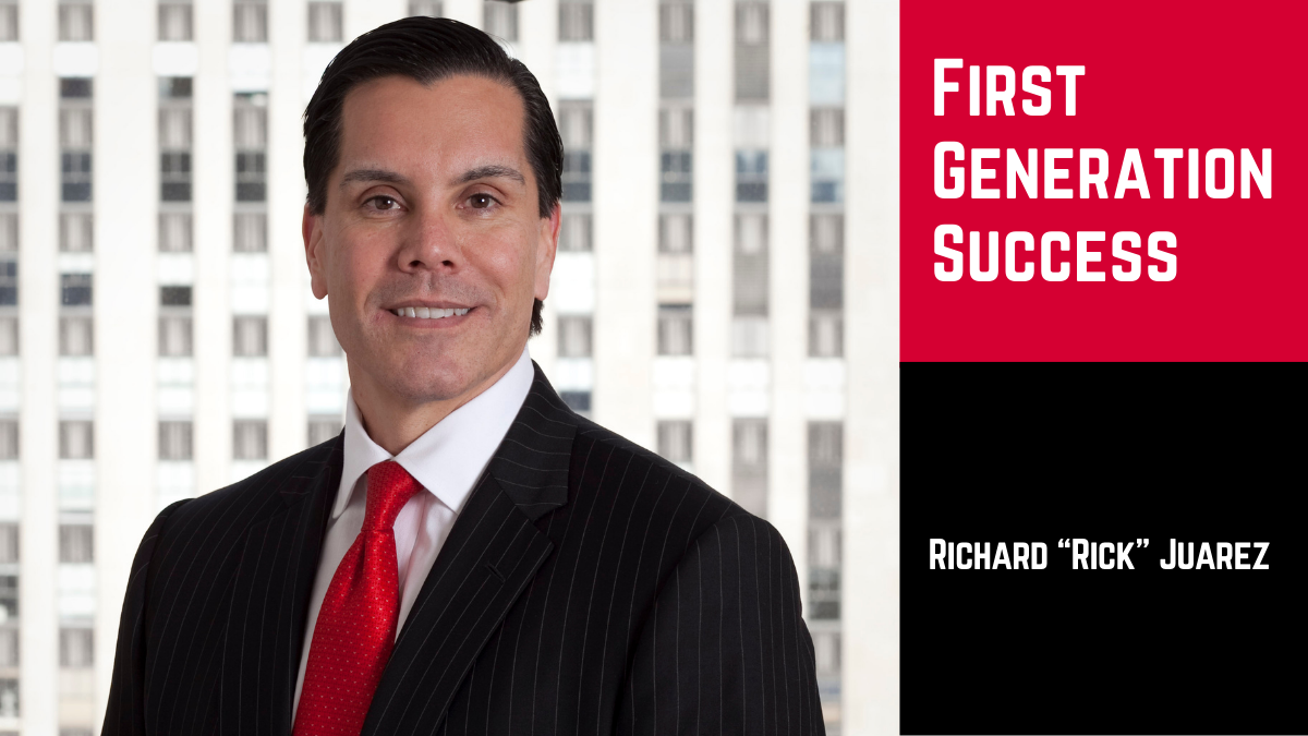 Richard A. Juarez (B.S.‘88 Business Administration) Establishes the Richard A. Juarez Excellence in Finance Scholarship