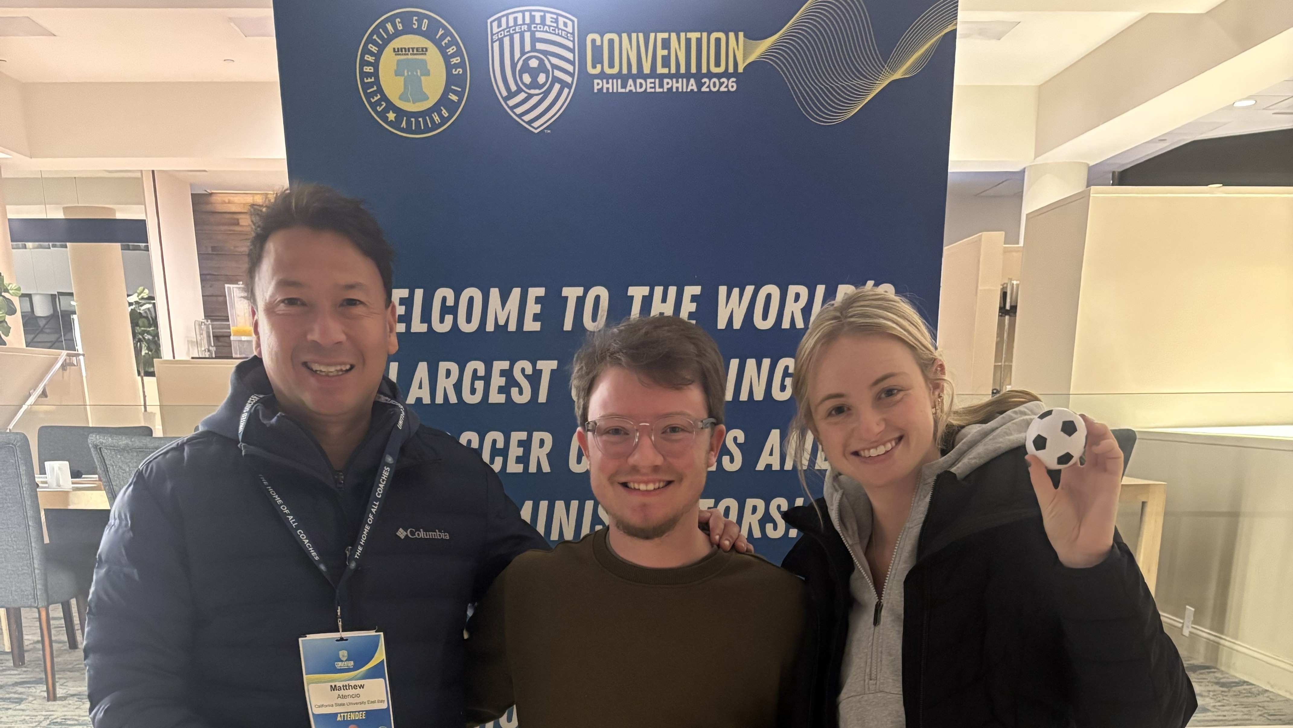 CSSJ Attends United Soccer Coaches Convention