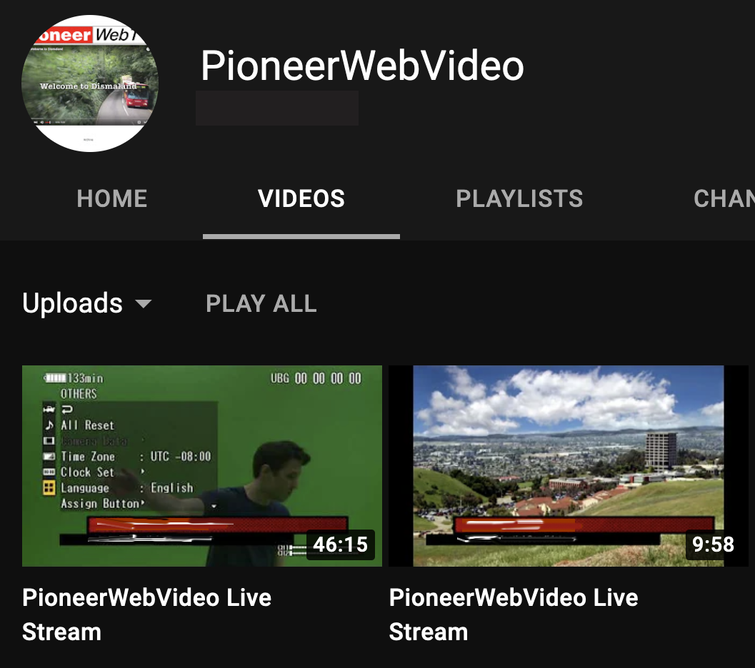 PioneerWebVideo