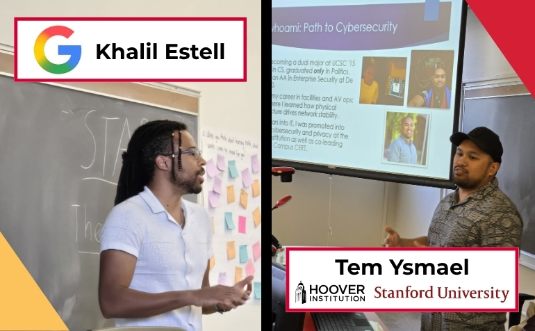 Guest Lecturers Visit CS Classes