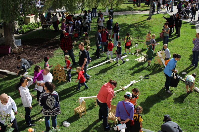 The biannual csueb science festival at the concord campus