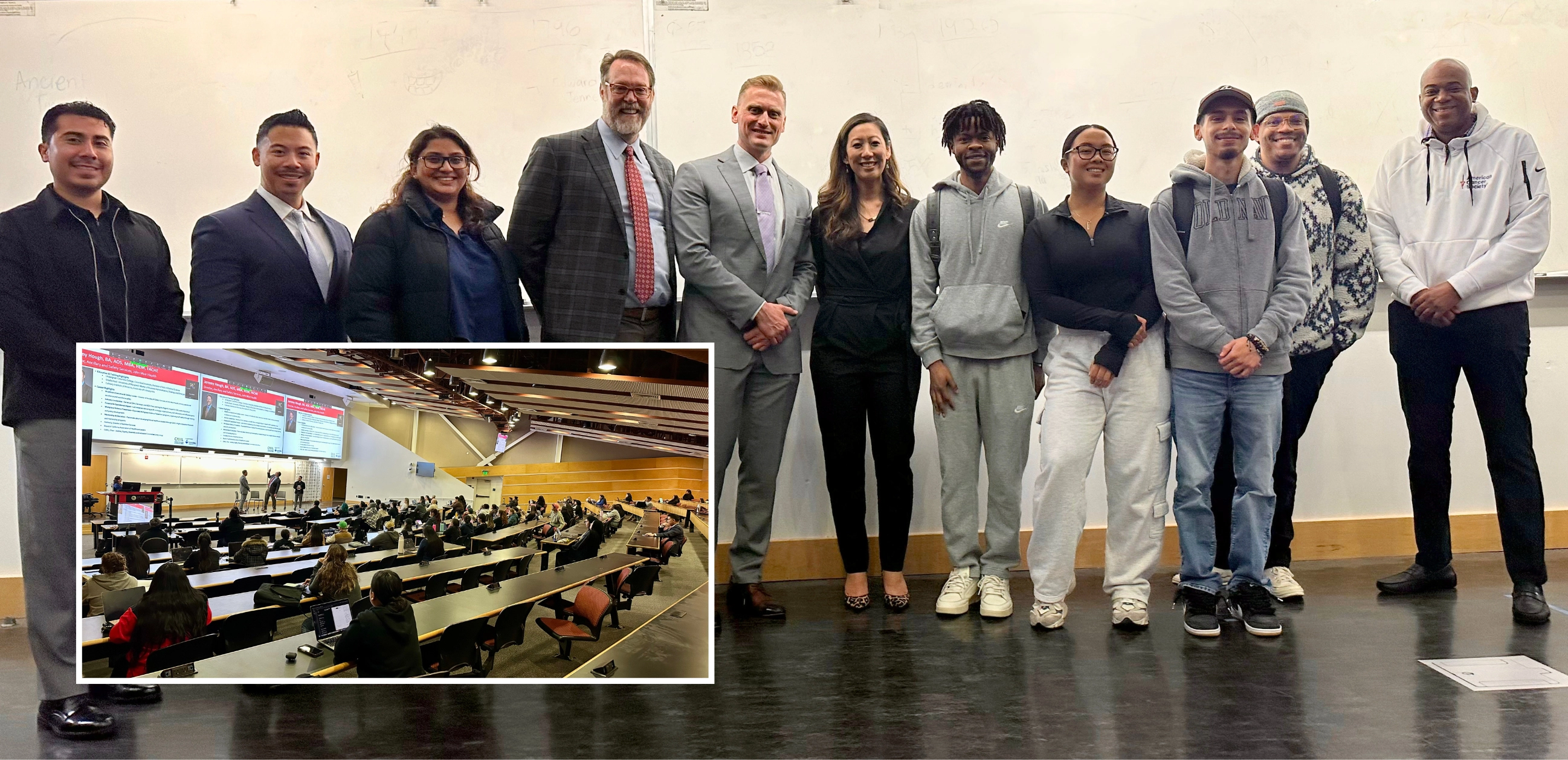 public health panelist and conference images