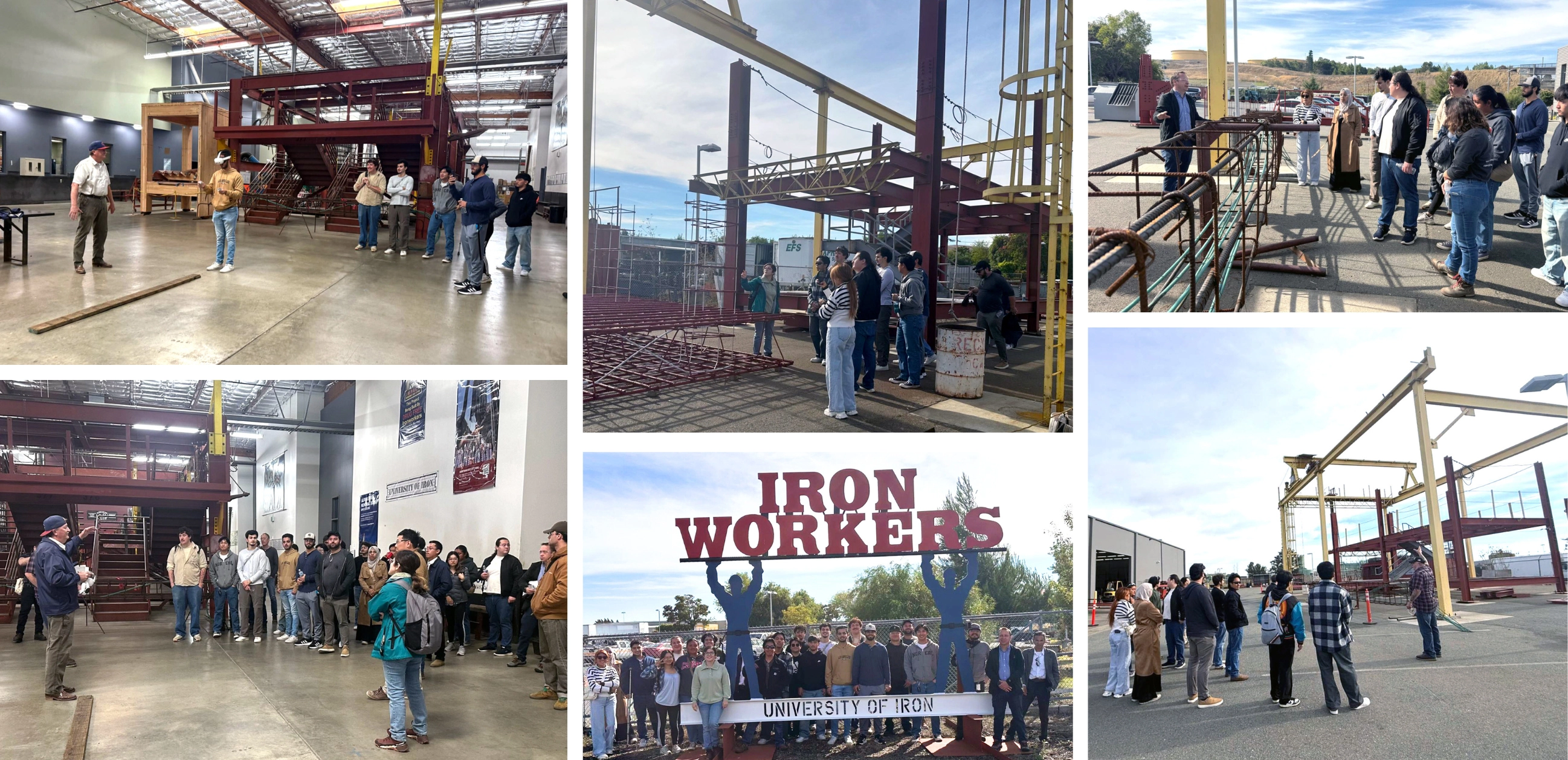 CSUEB Civil Engineering Students Explore the World of Structural Steel at AISC SteelDay: