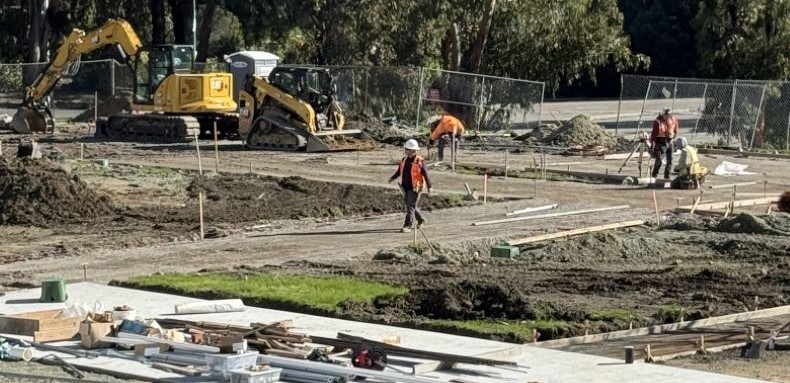 Construction Underway on New GBI Rare Plant Garden Outside Braddock Center
