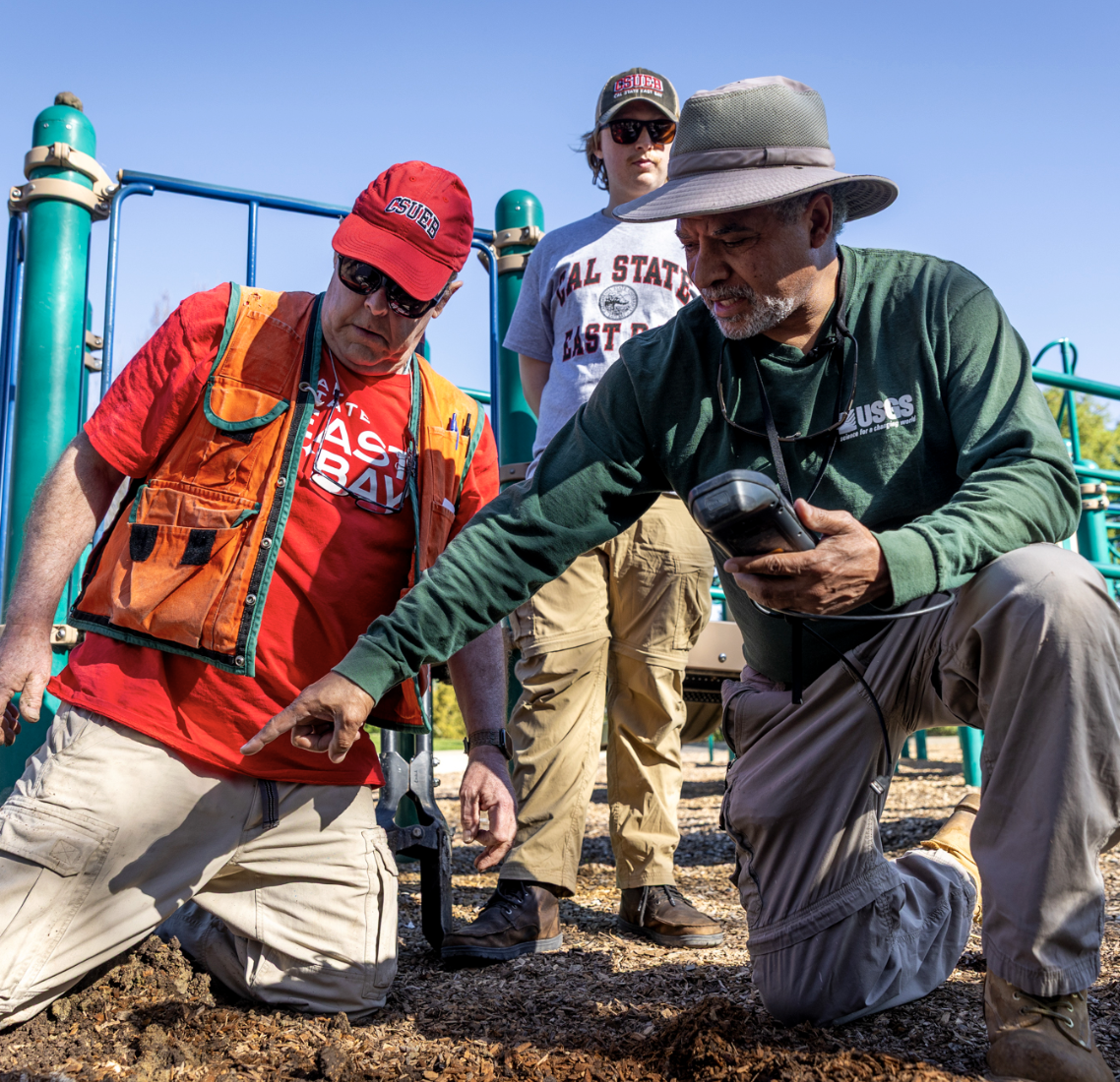 Image depicts Dr Luther Strayer in the Field