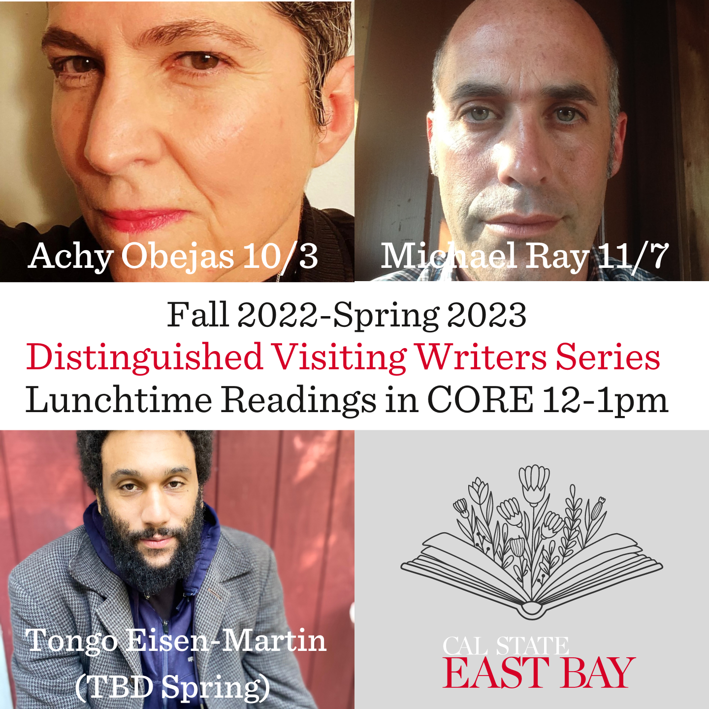 Distinguished Visiting Writers 2022-2023