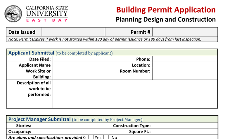 building permit