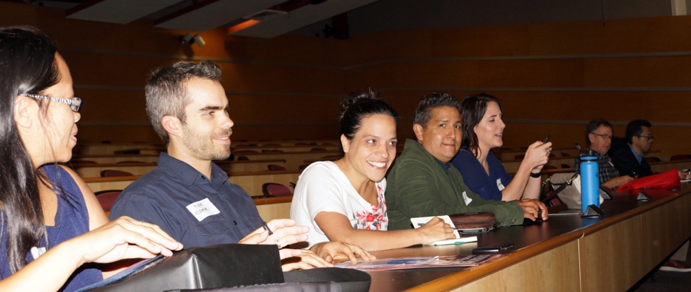 Faculty members attending Back to the Bay 2017