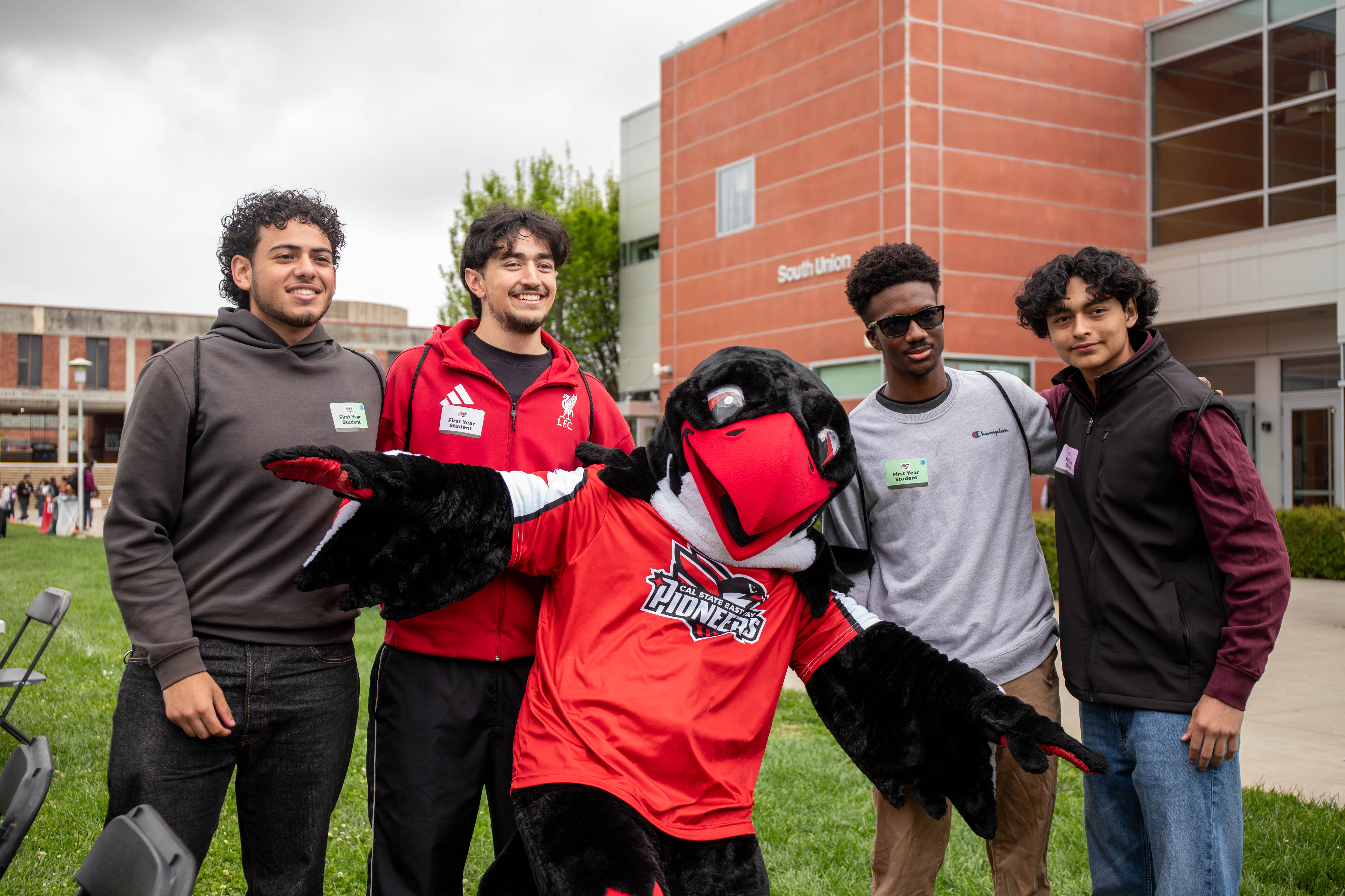 Perry With Students