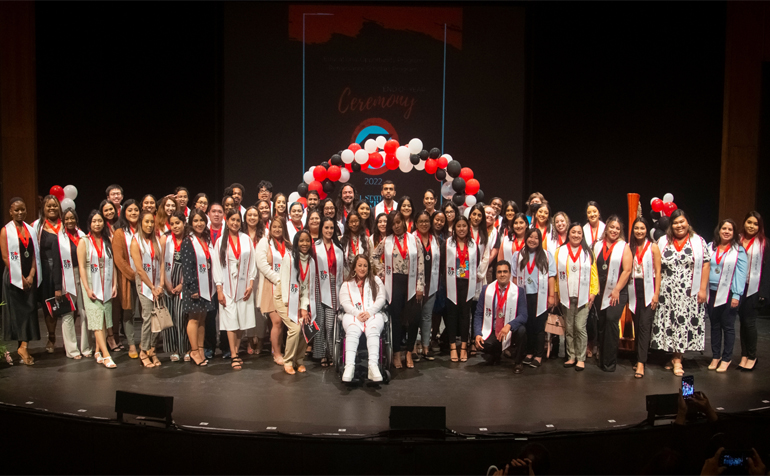 Graduating Educational Opportunity Program students 