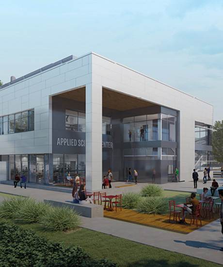 Rendering of Applied Sciences Center