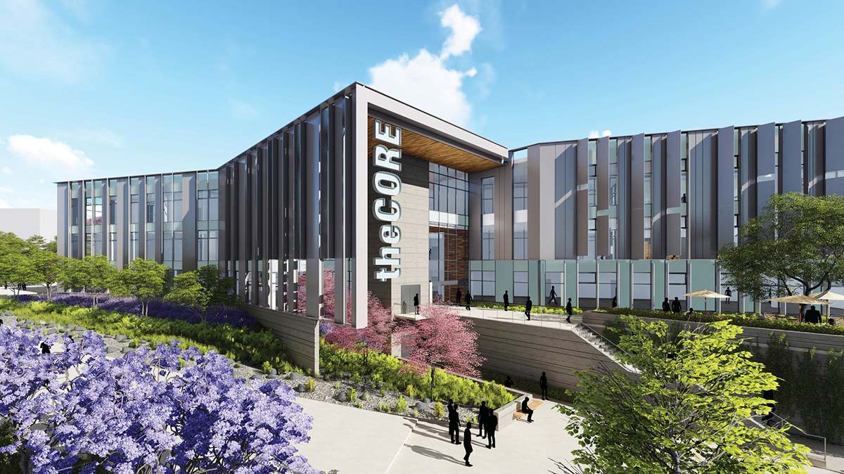 Artist's rendering of new CORE building