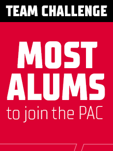Team challenge: Most alums to join the PAC