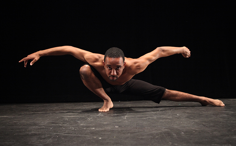 black dancing figures