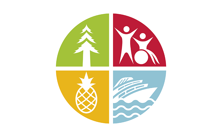 Logo for hospitality, tourism, recreation