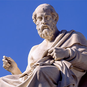 philosopher statue 
