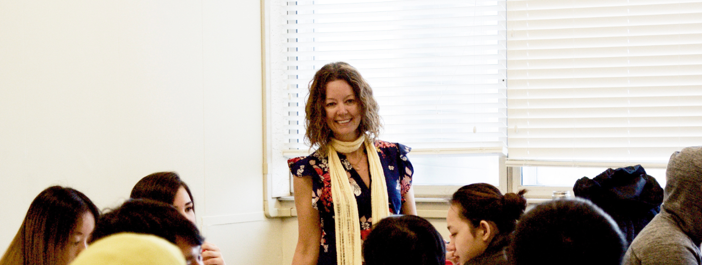 ALP instructor in classroom