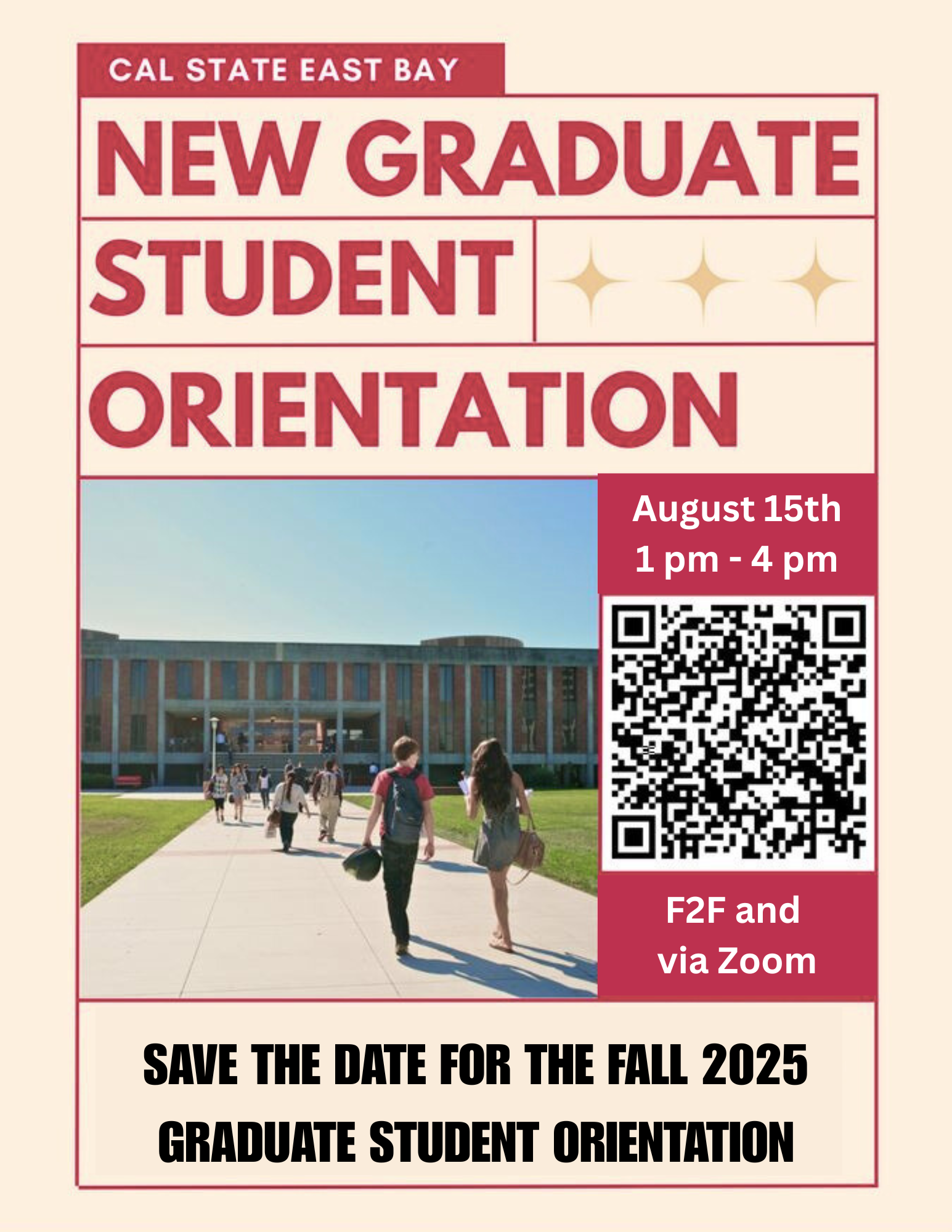 Orientation flyer