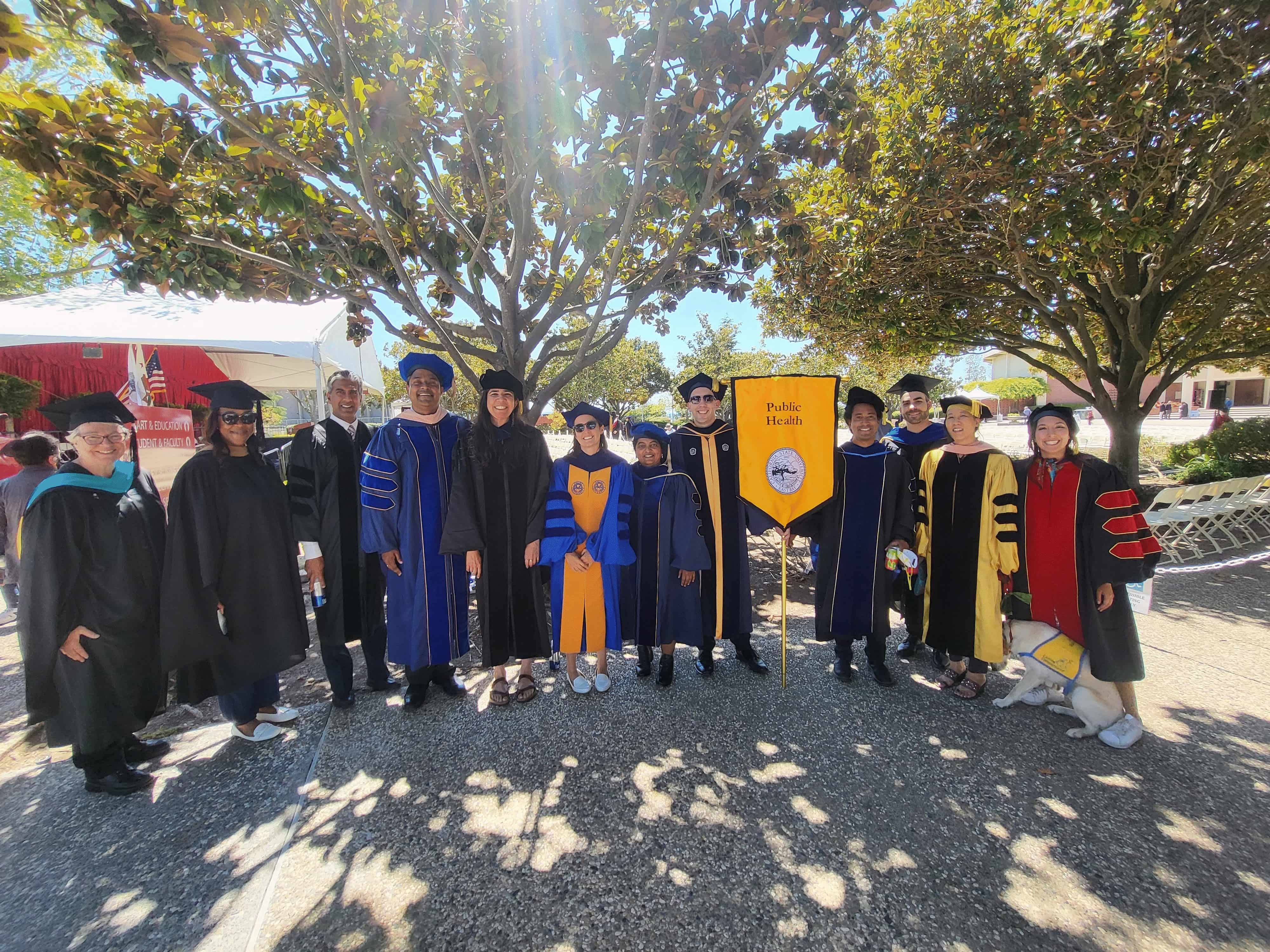 Faculty Graduation Photo