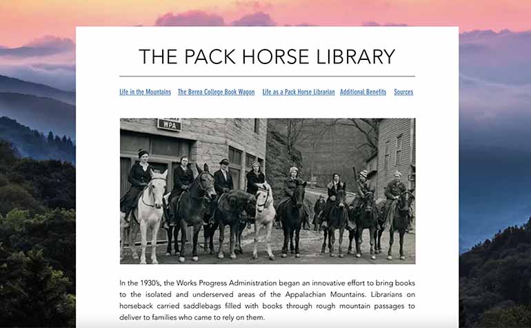THE PACK HORSE LIBRARIANS