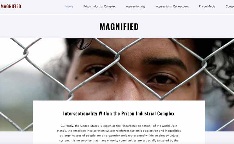Magnified