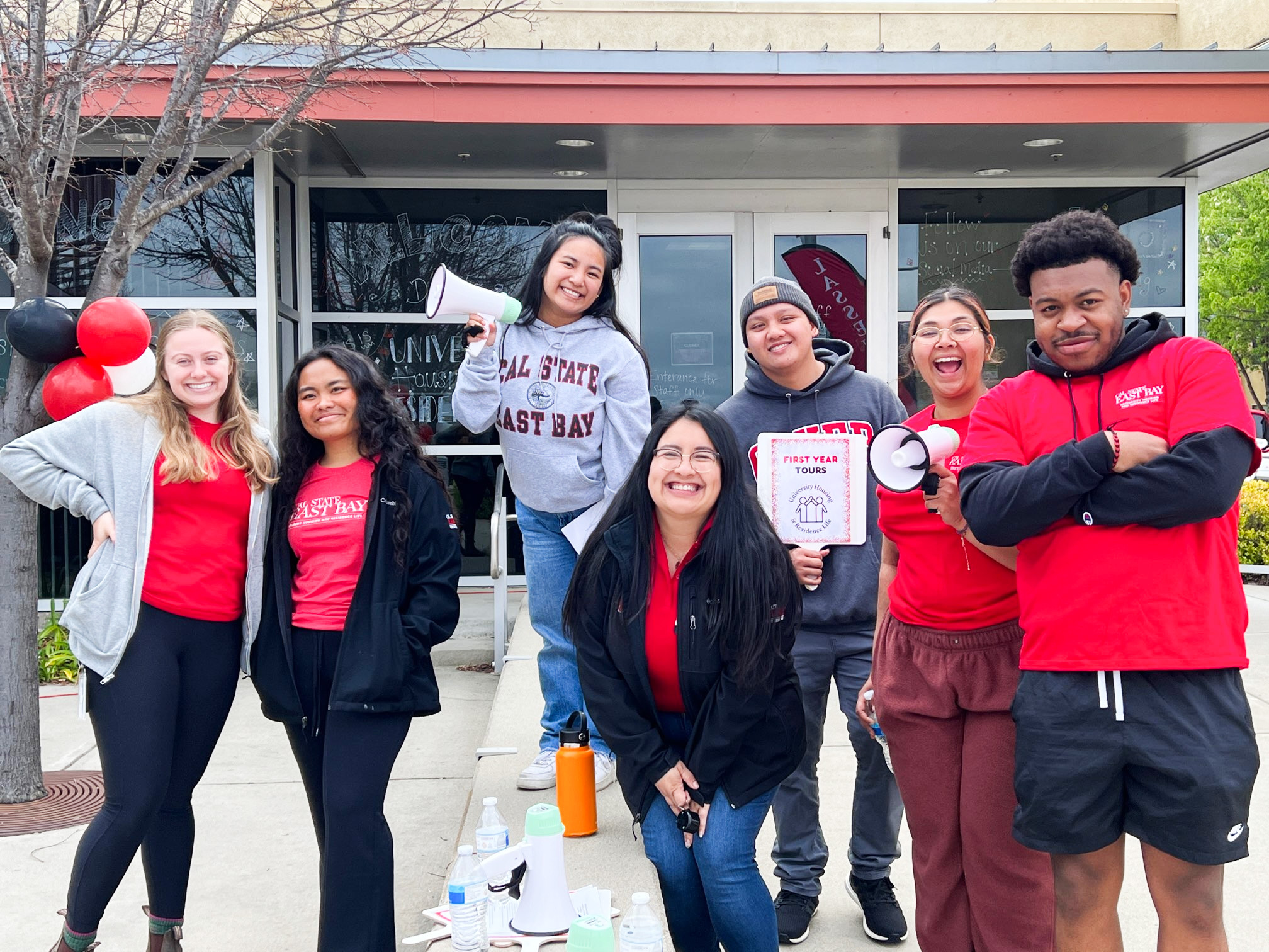 Picture of Housing Staff and Residents