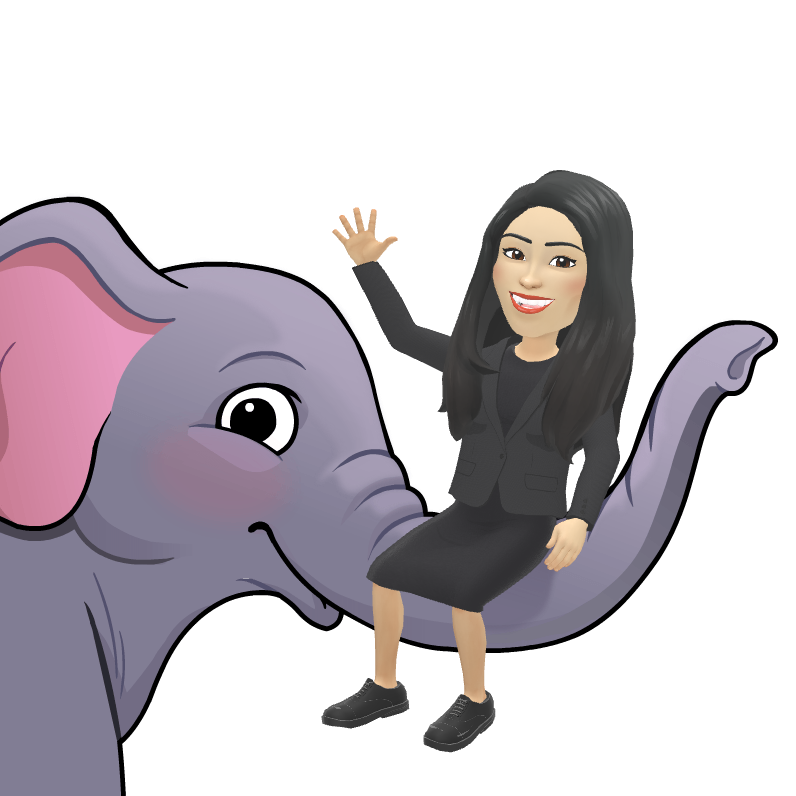 Avatar of woman sitting on an elephant 