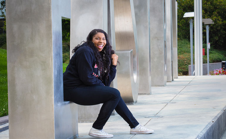 image of a happy student 