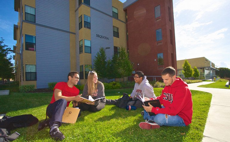 image of diverse students at Pioneer Heights