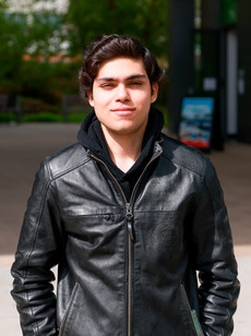 Man smiling