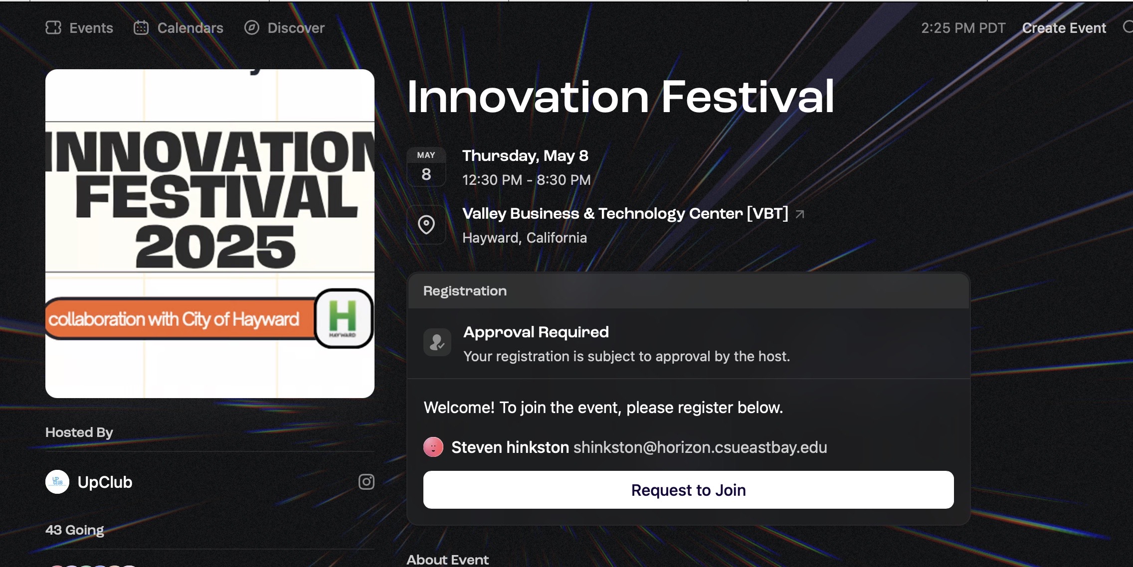 Innovation festival with Luma Link 