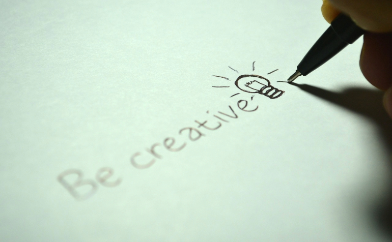 notepad with text