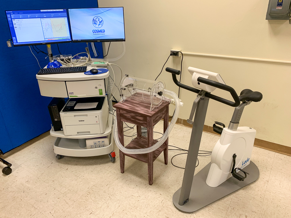  Cosmed Metabolic Cart and Lode Cycle Ergometer