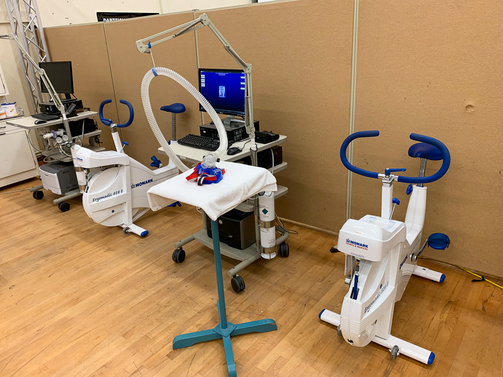 Parvo Metabolic Carts and Monark Testing Bikes
